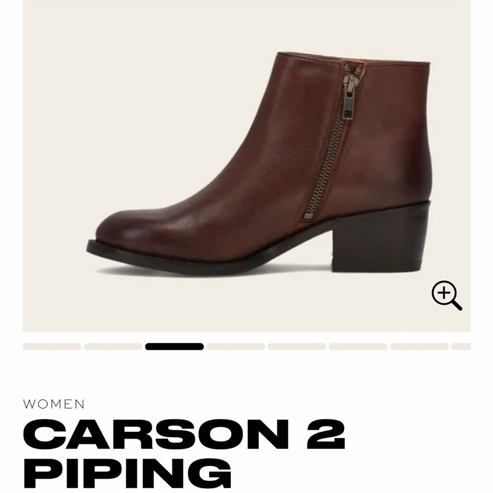 FRYE AND CO. Rich Brown Ankle Booties